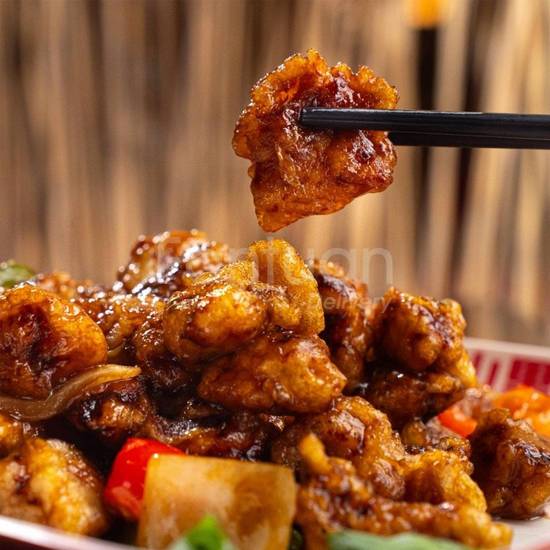 Fried Pork Slices /溜肉段